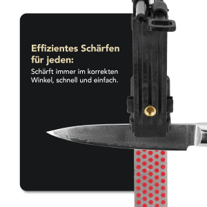 DMT Diafold Magna-Guide Kit im Koffer zum Messerschärfen mit Schleifwinkel-Einstellung.