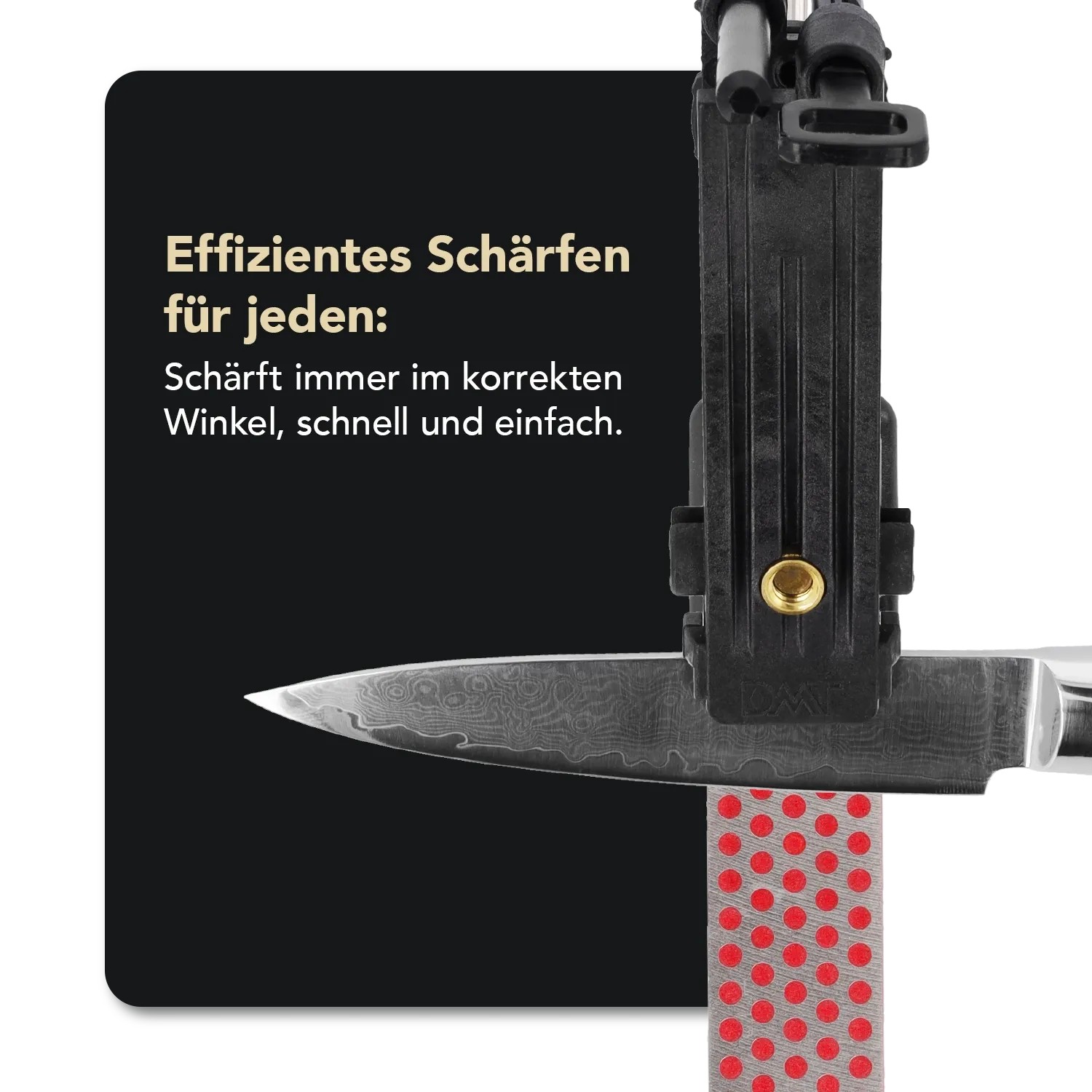 DMT Diafold Magna-Guide Kit im Koffer zum Messerschärfen mit Schleifwinkel-Einstellung.