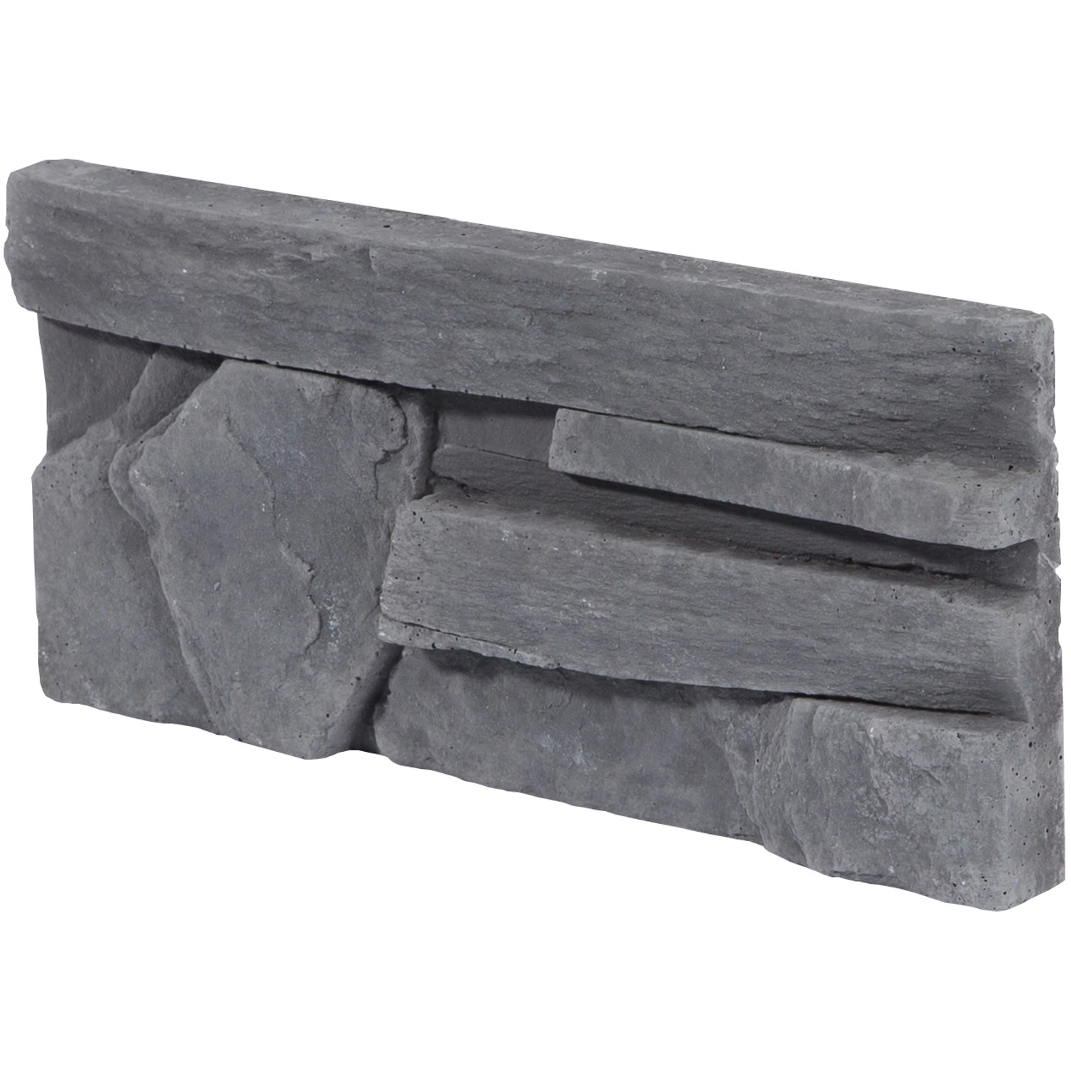 Stegu Verblender Madera Graphit: Beton-Steinverblender für Innen & Außen, graphitgrau.