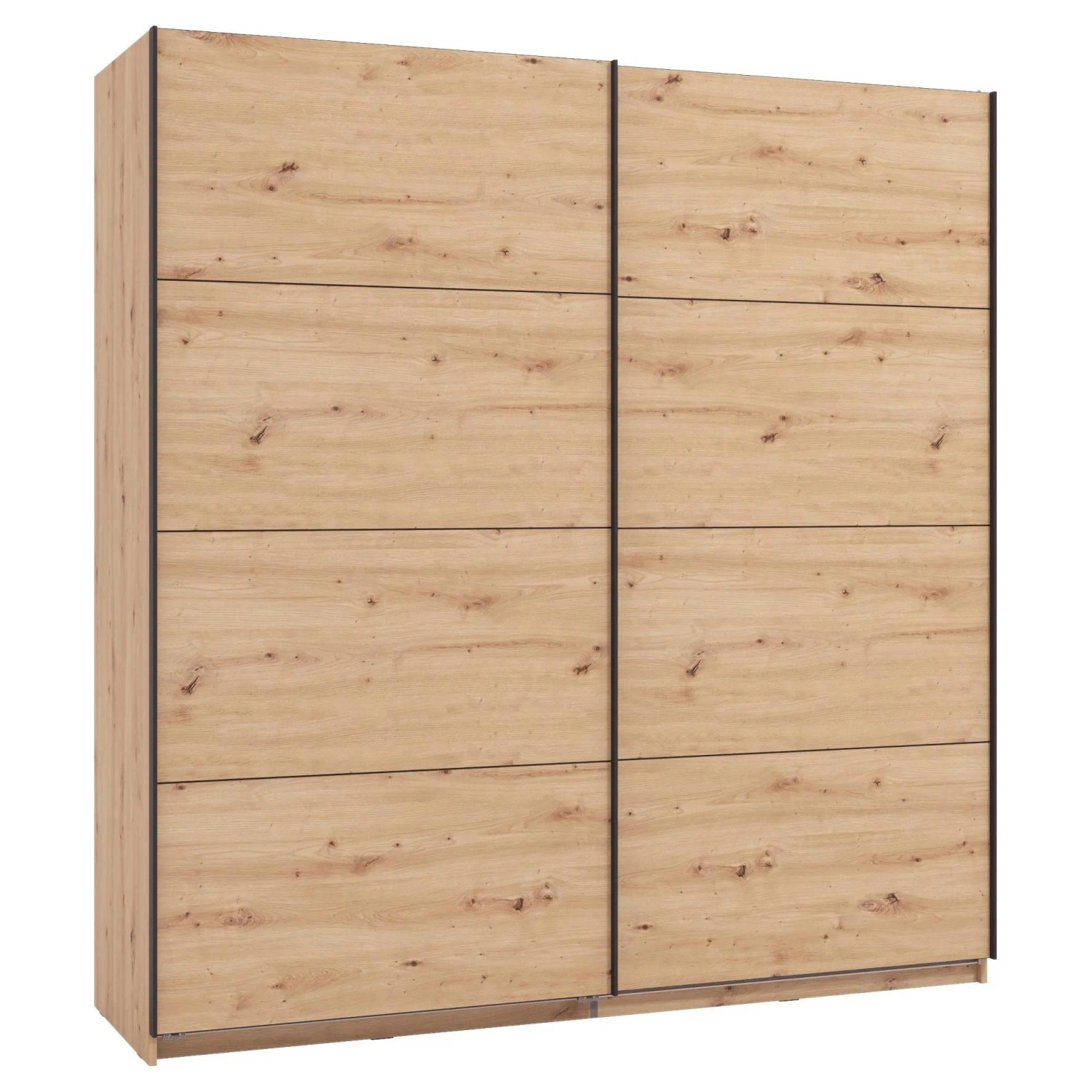Mömax Schwebetürenschrank Gard 200 in Eiche Artisan