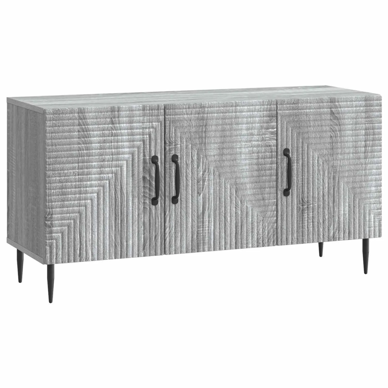 vidaXL TV-Schränk Graues Sonoma 99 x 34,5 x 50 cm Holzwerkstoff 894951