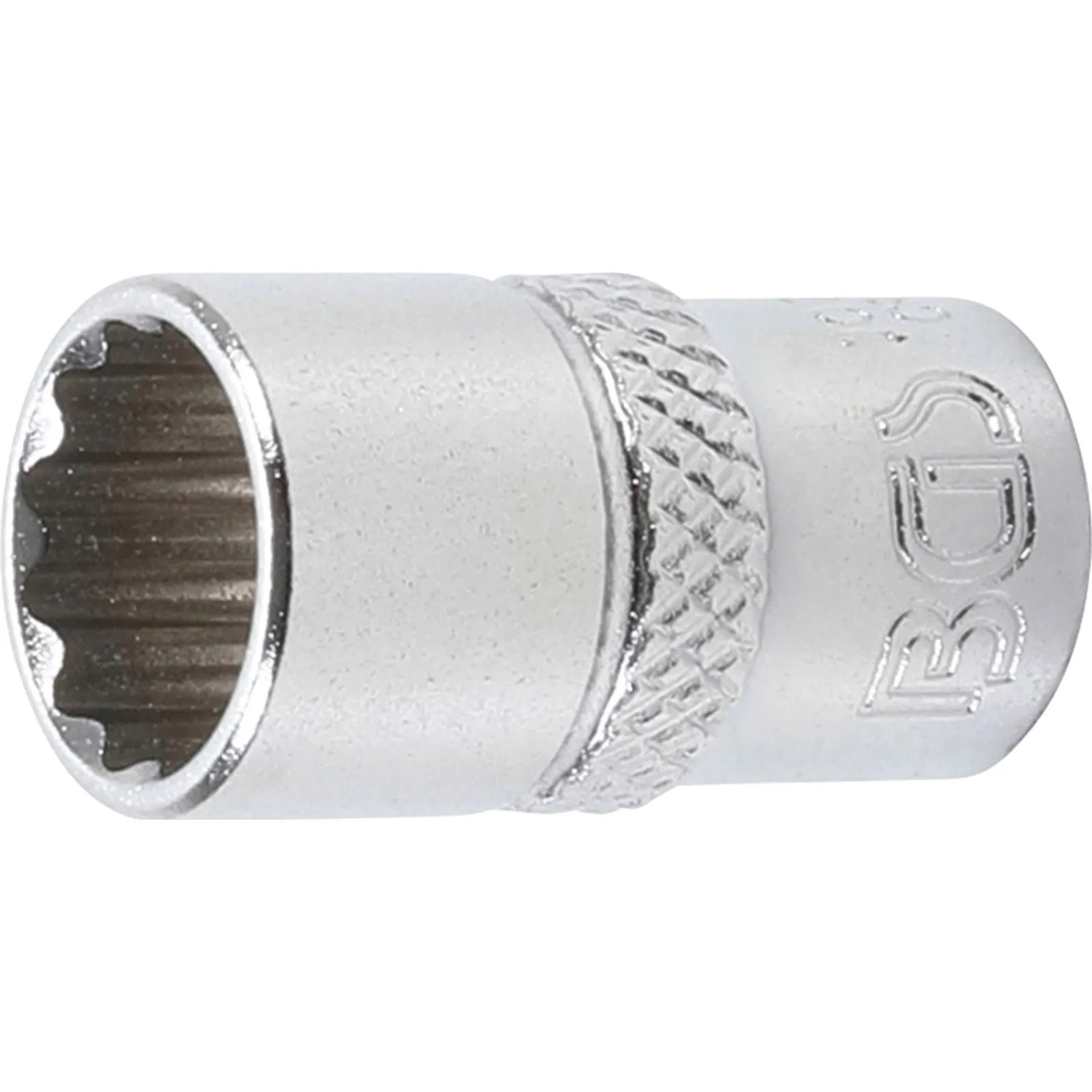 BGS Steckschlüssel Einsatz Zwölfkant Antrieb Innenvierkant 6 3 Mm  1 4 Zoll  SW 10 Mm 10780