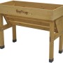 VegTrug Wallhugger Hochbeet aus Zedernholz, 103x46x80cm, ideal für Balkon und Terrasse.