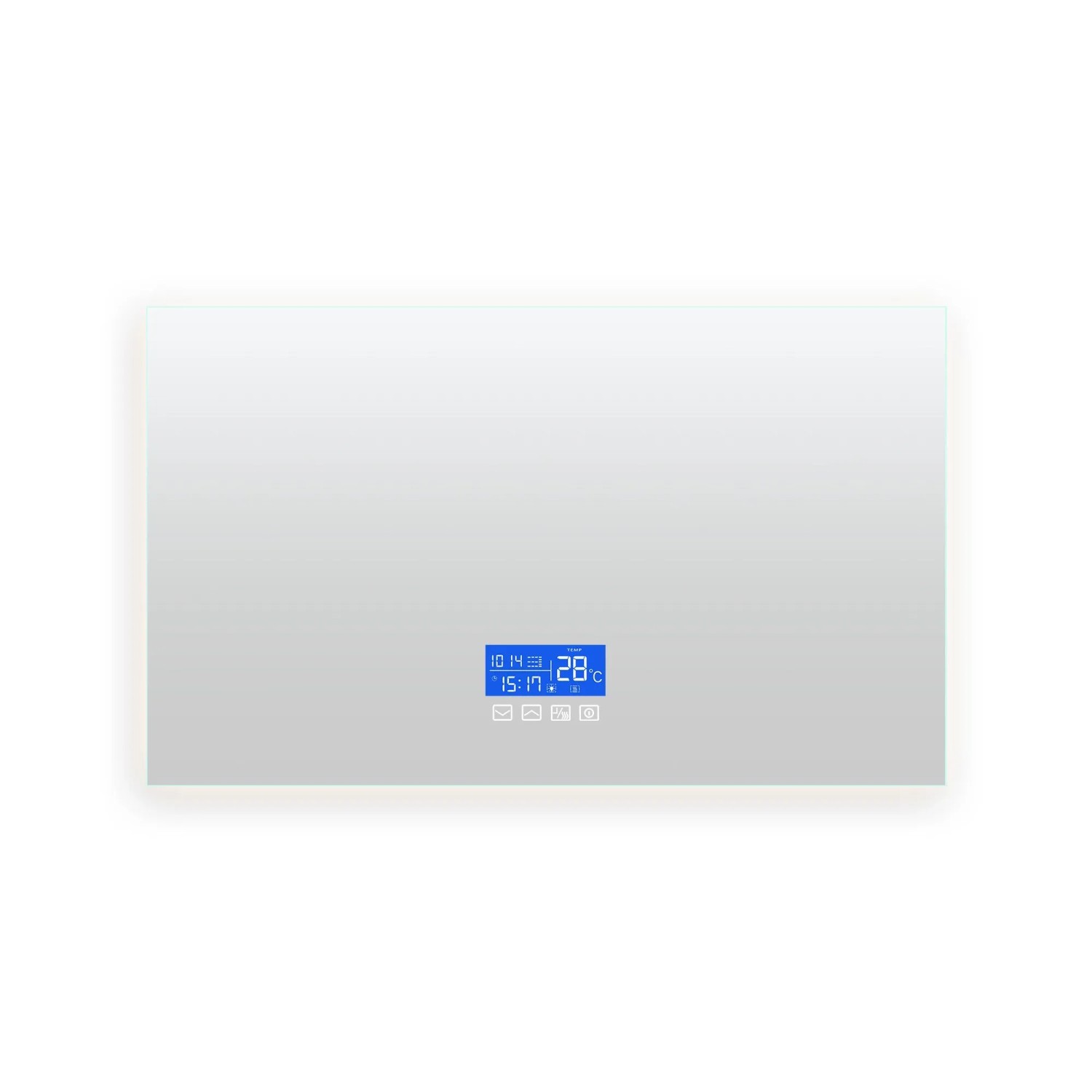 PXloue Badezimmerspiegel LED Dimmbar Touch-Schalter Beschlagfrei 60x100 cm günstig online kaufen