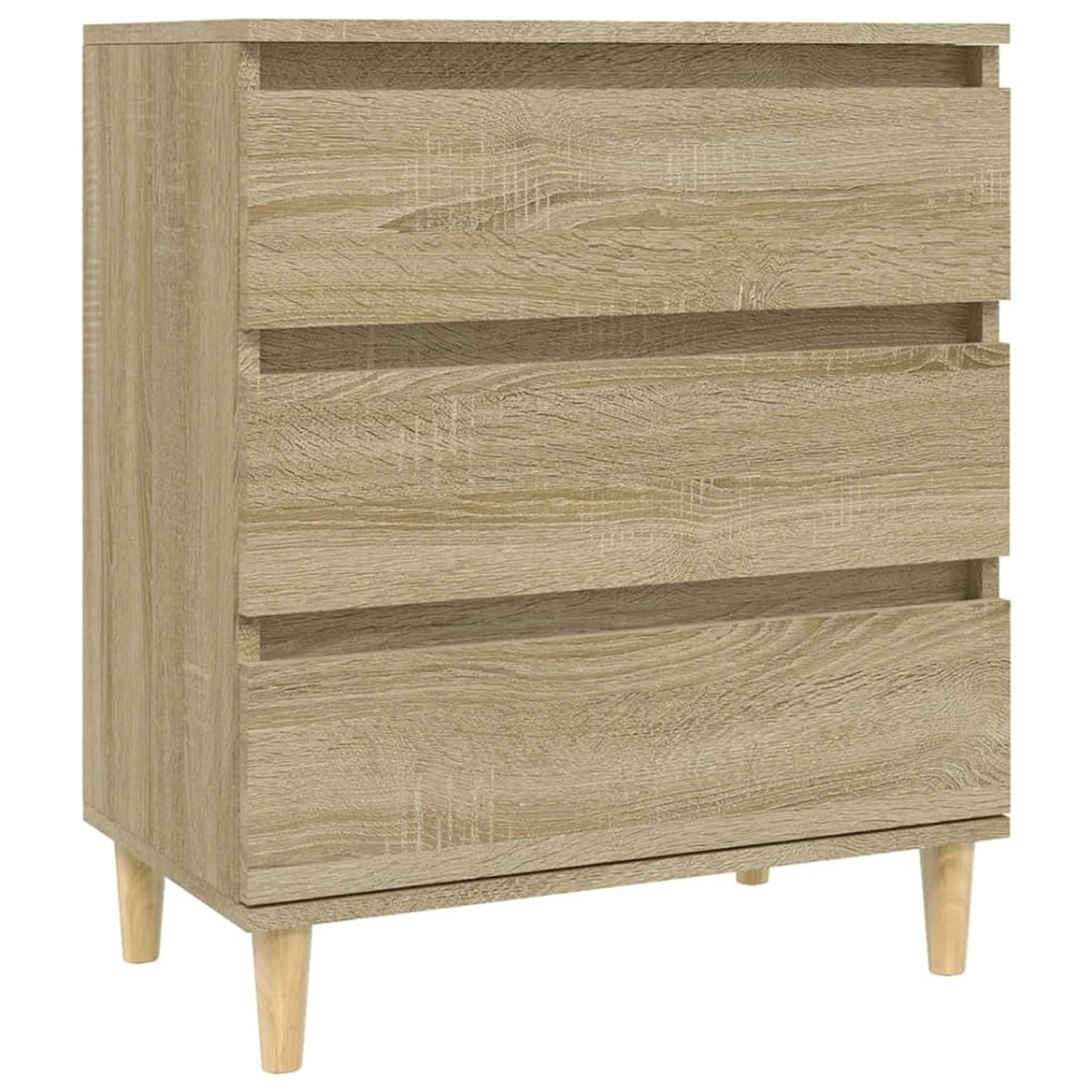 vidaXL Sideboard Sonoma-Eiche 60x35x70 cm Holzwerkstoff 823043