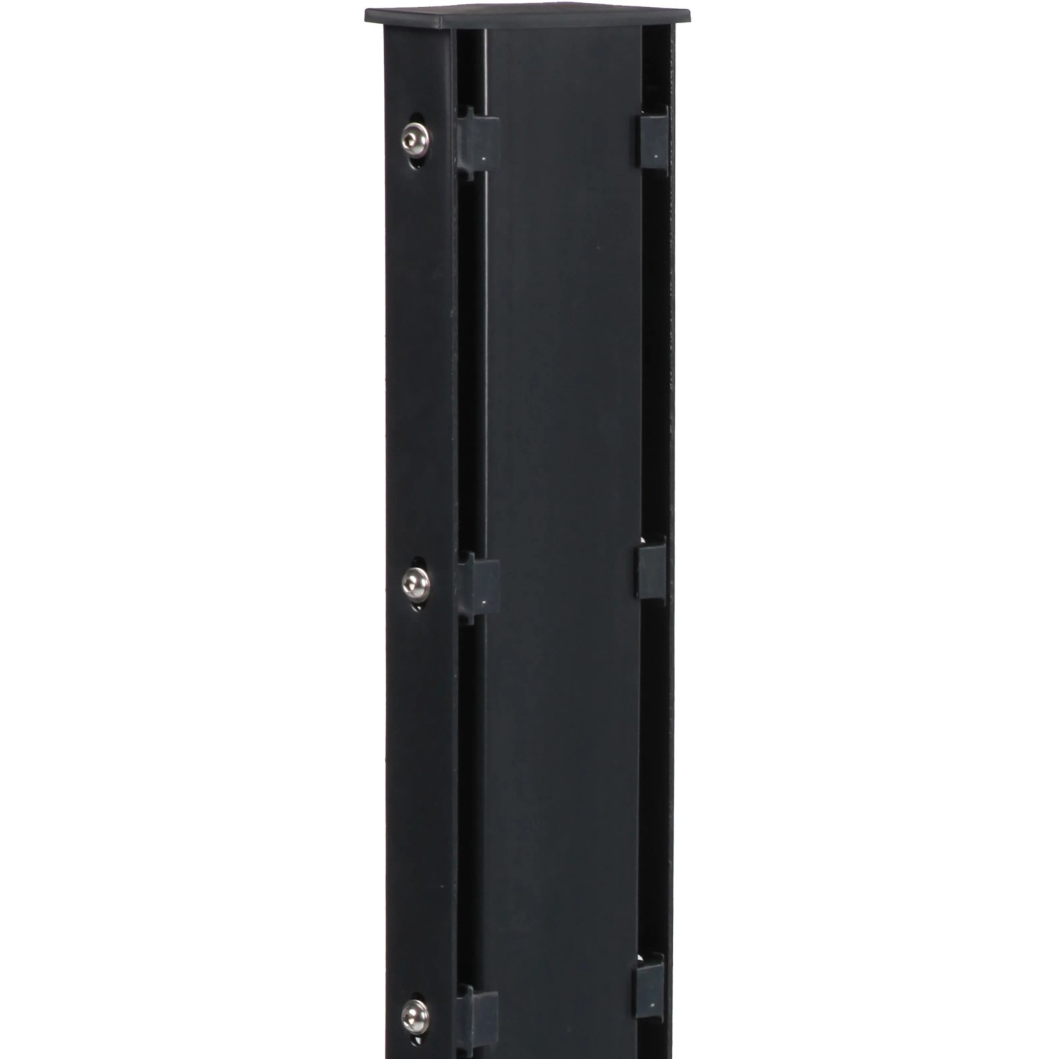 Floraworld Gabionenpfosten 120 mm x 40 mm Anthrazit 140 cm