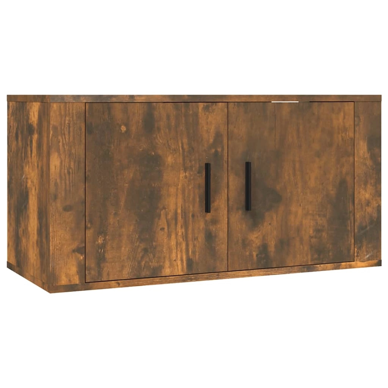 vidaXL TV-Wandschrank Räuchereiche 80x34,5x40 cm 816629