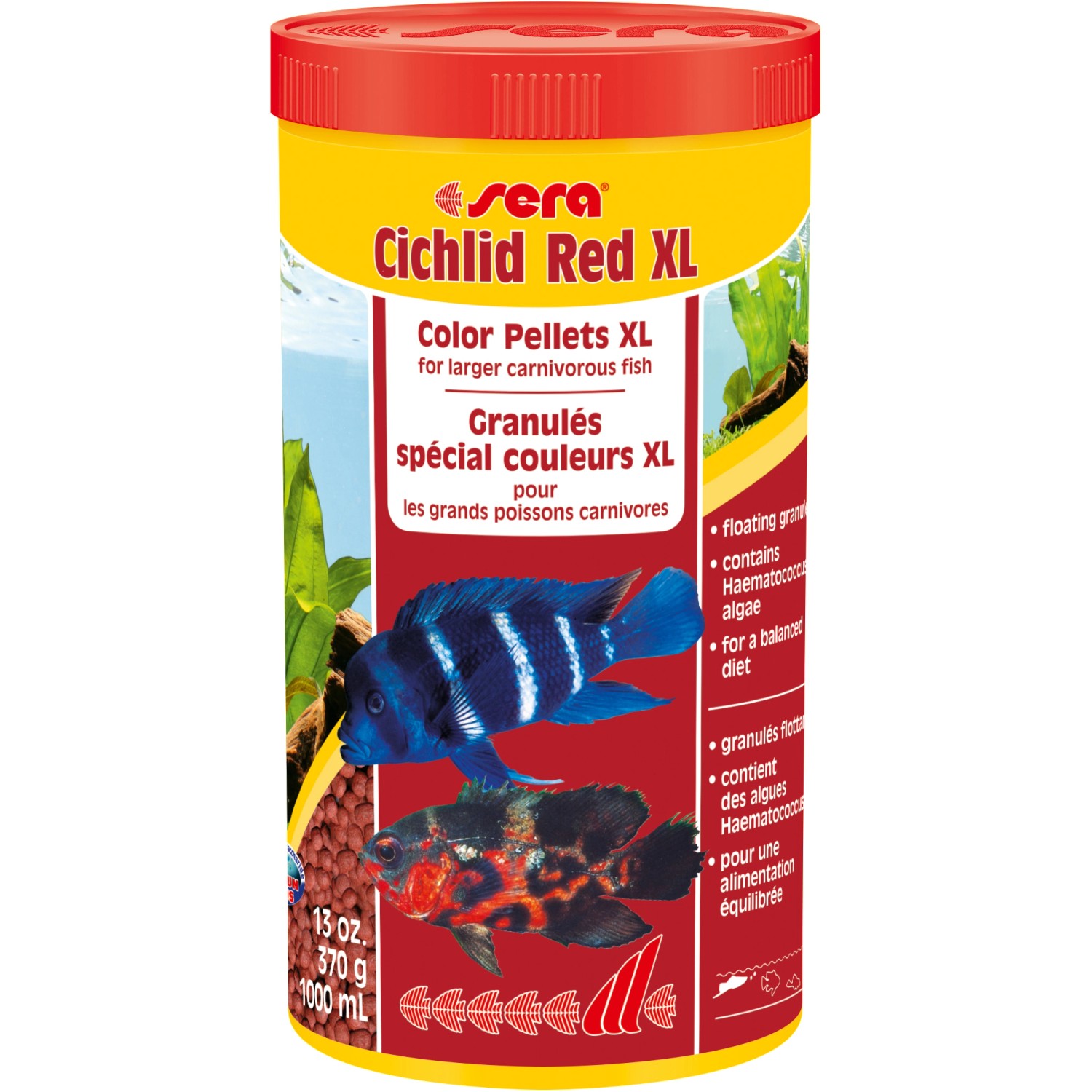 Sera Fischfutter-Granulate Cichlid Carnivore Gran XL 1.000 ml 330 g