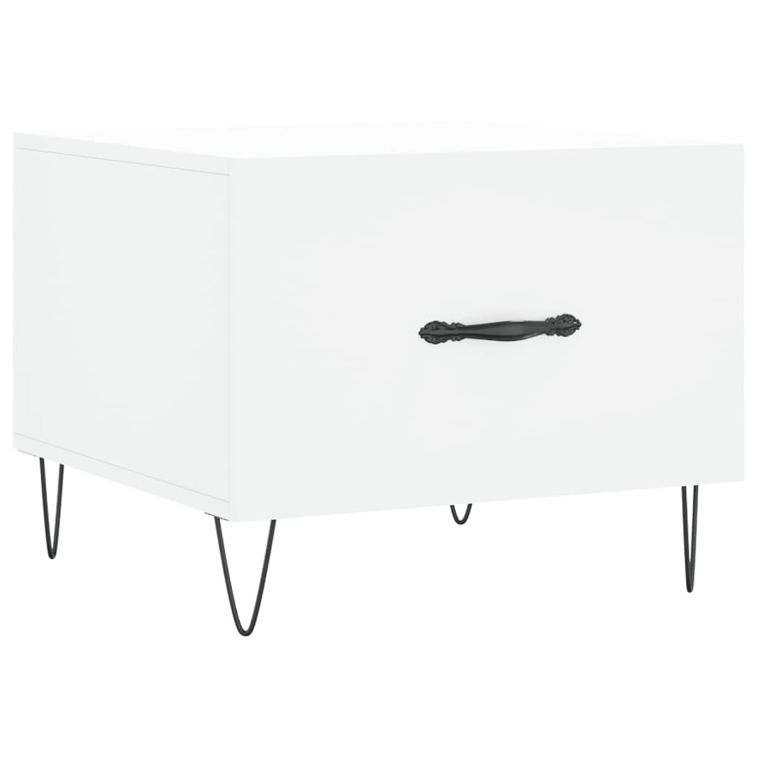 vidaXL Couchtisch Weiß 50x50x40 cm Holzwerkstoff 829380 günstig online kaufen