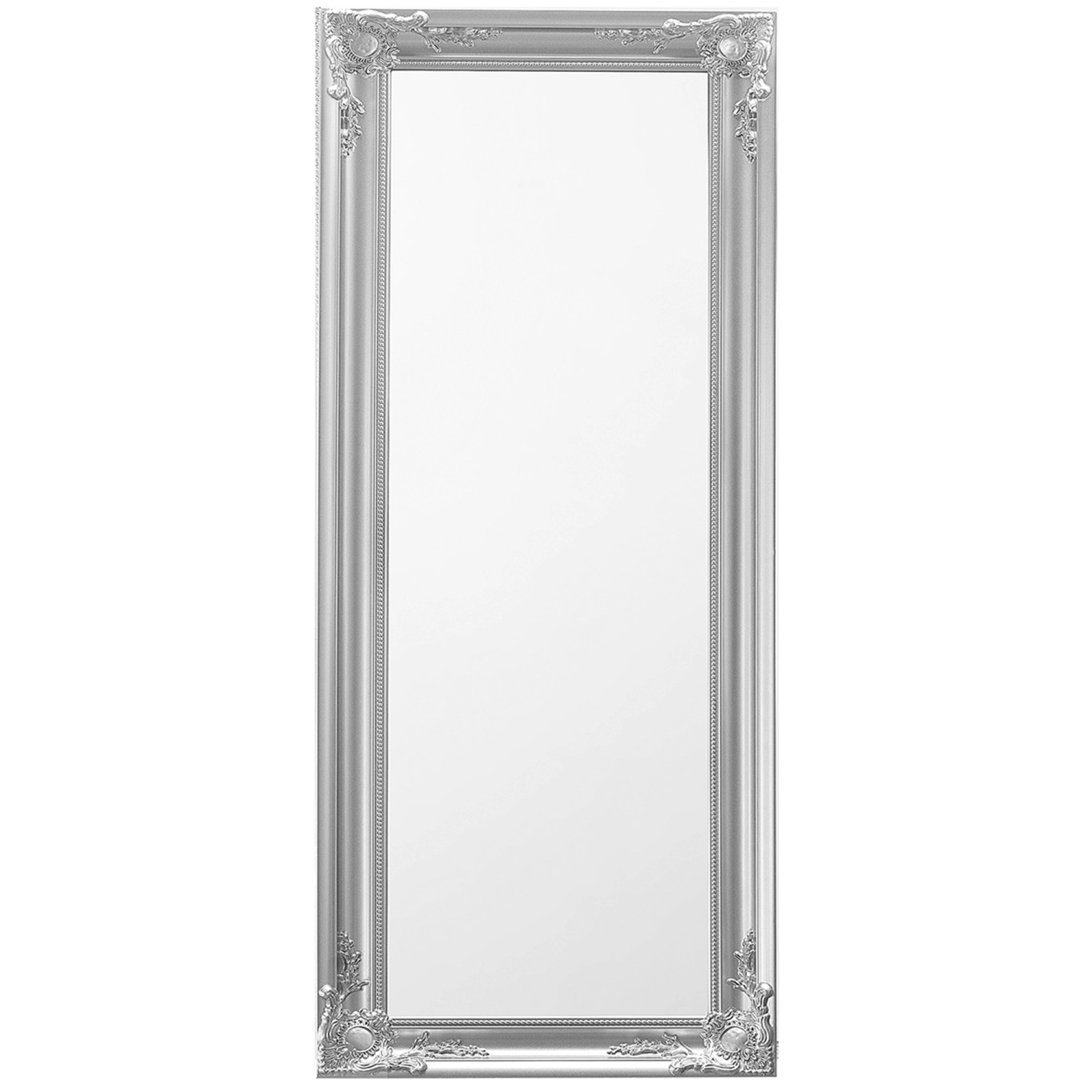 Beliani Wandspiegel BELLAC Silber 4x51x141