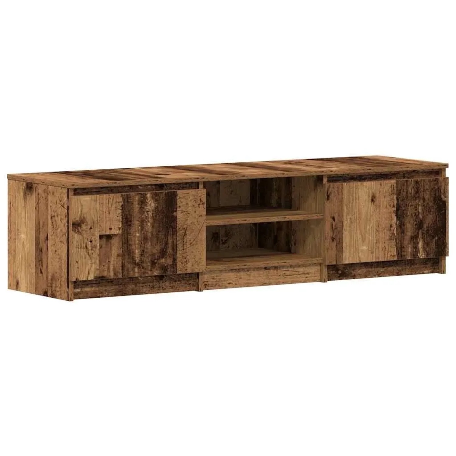 vidaXL TV-Schrank Altholz-Optik 140 x 40 x 36 cm Holzwerkstoff 861138