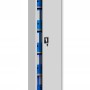 Jan Nowak Büro Aktenschrank ALEX 185 x 45 x 40 cm Grau_7