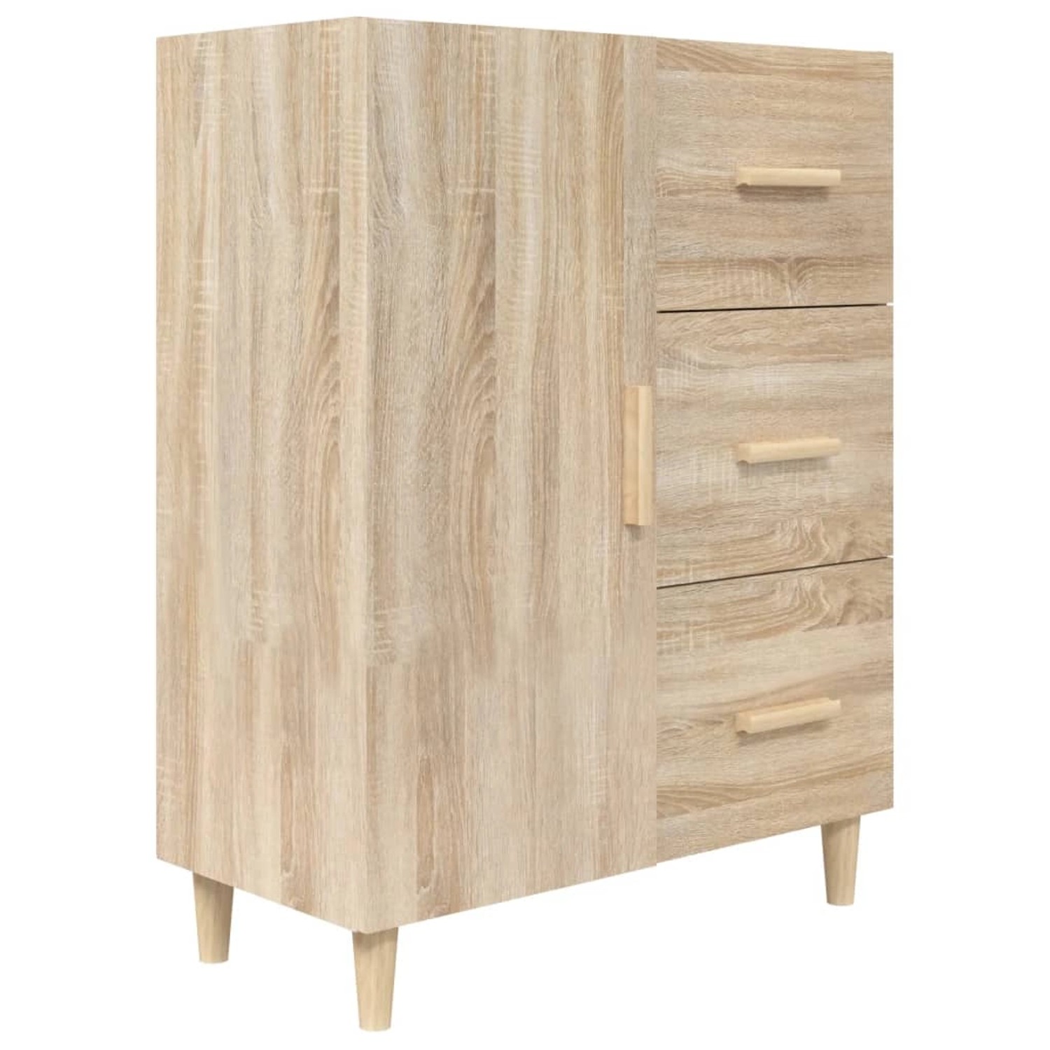 vidaXL Sideboard Sonoma-Eiche 69,5x34x90 cm Holzwerkstoff 812171 günstig online kaufen