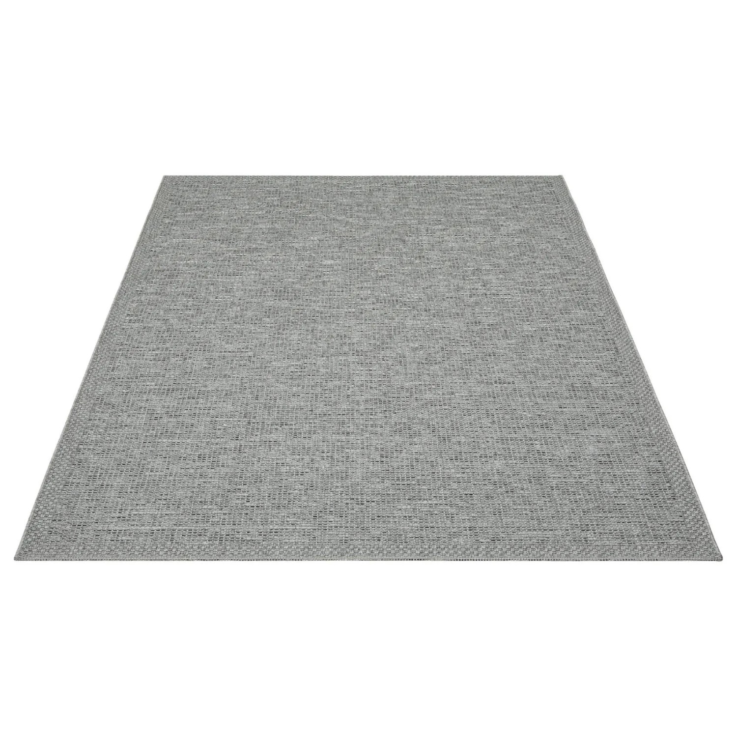 Floornovo Indoor & Outdoor Teppich Nr. 105 Grau Gemustert 200 x 140 cm günstig online kaufen