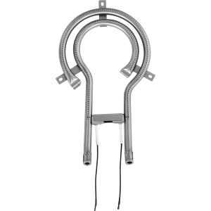 Ersatzbrenner aus Edelstahl für Jamestown 4-Brenner Grillküche Tyson.