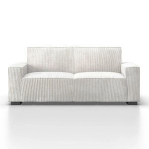 Bessagi Home Sofa Liam Weiß Cord