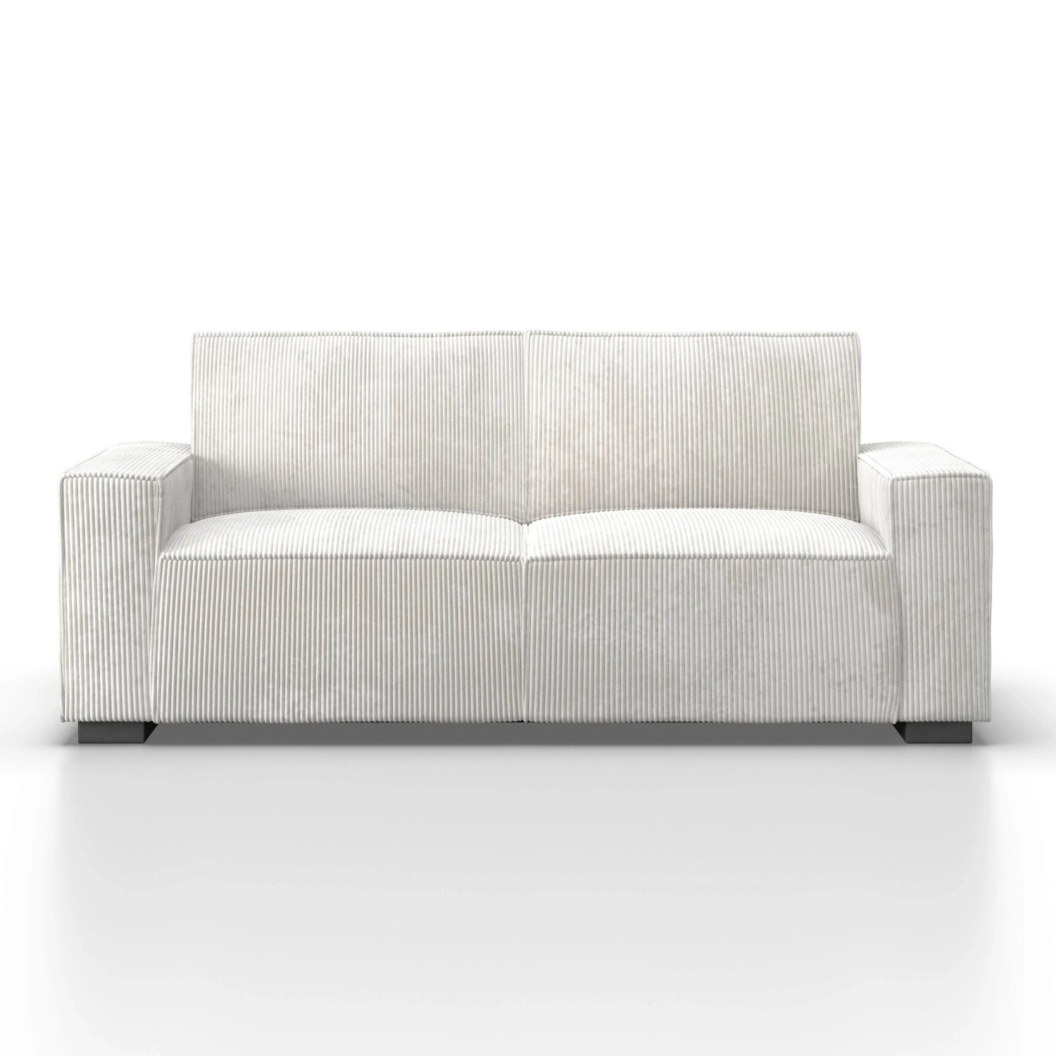 Bessagi Home Sofa Liam Weiß Cord