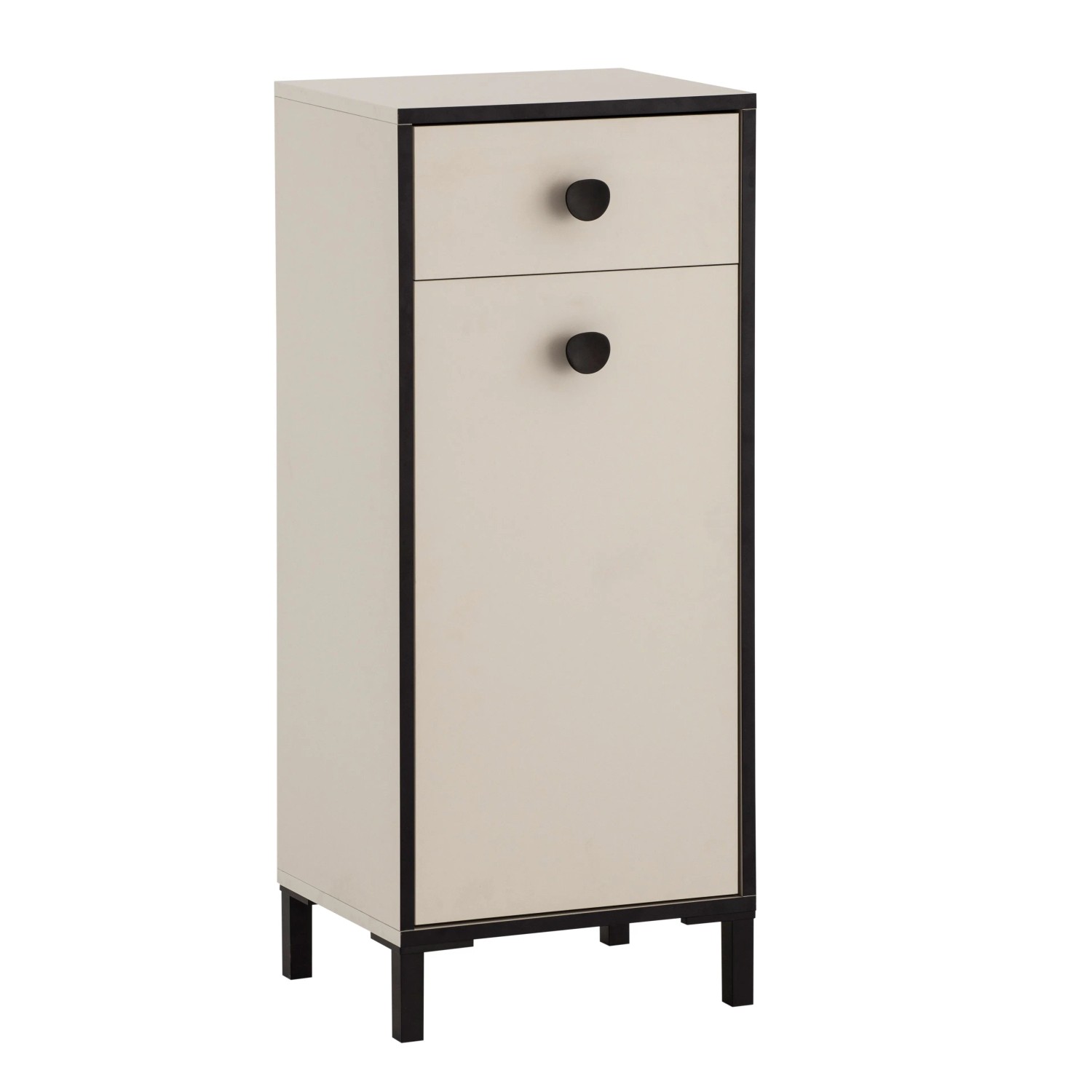 Schildmeyer Highboard Edda HB 400 Cremebeige 96,4 cm x 40,3 cm x 33,05 cm