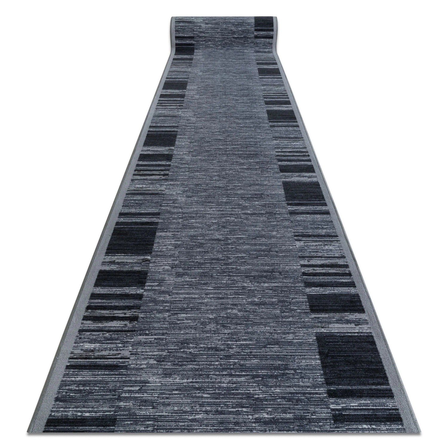 RugsX Läufer Antirutsch Adagio Grau 57cm 360cm