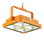 LUXULA Solar Baustrahler mit Akku, orange/schwarz, mit Magnet, Hängefunktion und USB-Anschluss.