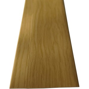 Selbstklebender Knickwinkel in Eiche, 48x13mm, 10m Länge. Ideal für Sockelleisten.