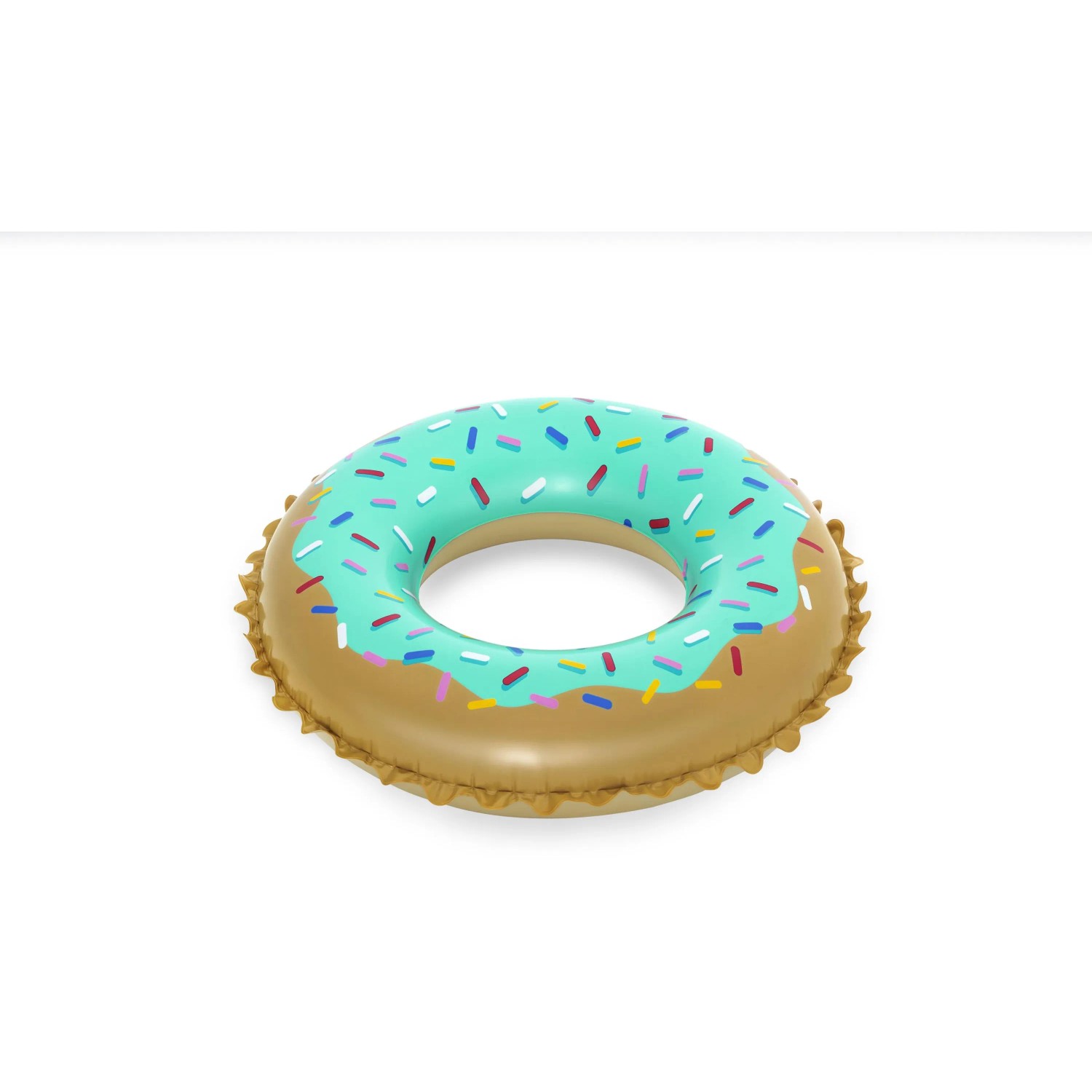 Bestway Schwimmring Sweet Donut, Ø 77 cm, im Donut-Design mit bunten Streuseln.