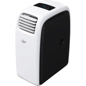 Suntec Multifunktions-Klimaanlage Transform Eco R290, weiß-schwarz. Mobiles Klimagerät für Räume bis 70m².