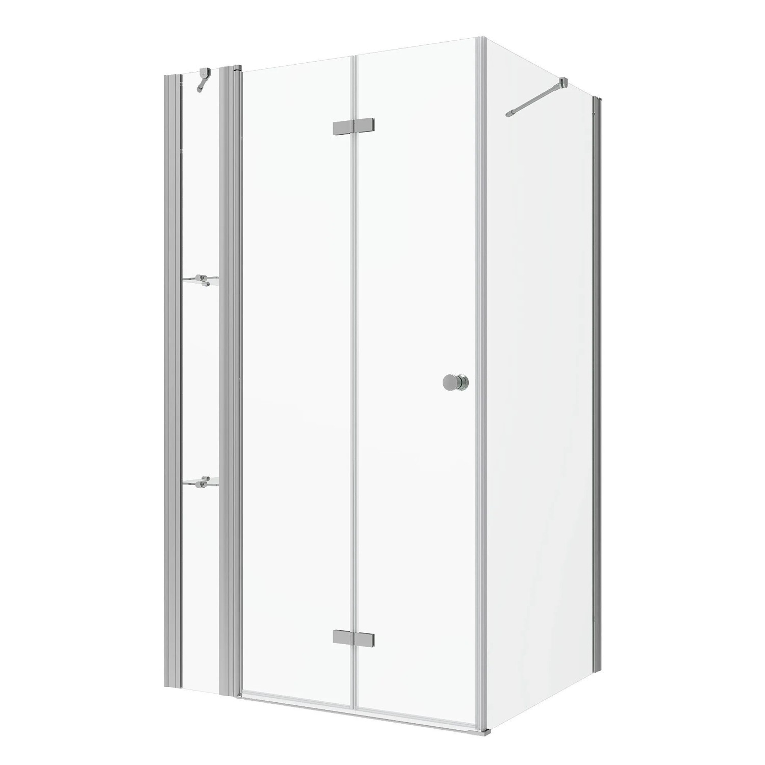 Aquabatos Duschkabine 95 x 90 x 187 cm Eckdusche Duschabtrennung Eckeinstie günstig online kaufen