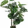 Mica Decorations Kunstpflanze Monstera, 100cm hoch, mit typischen Fensterblatt-Löchern in den grünen Blättern.