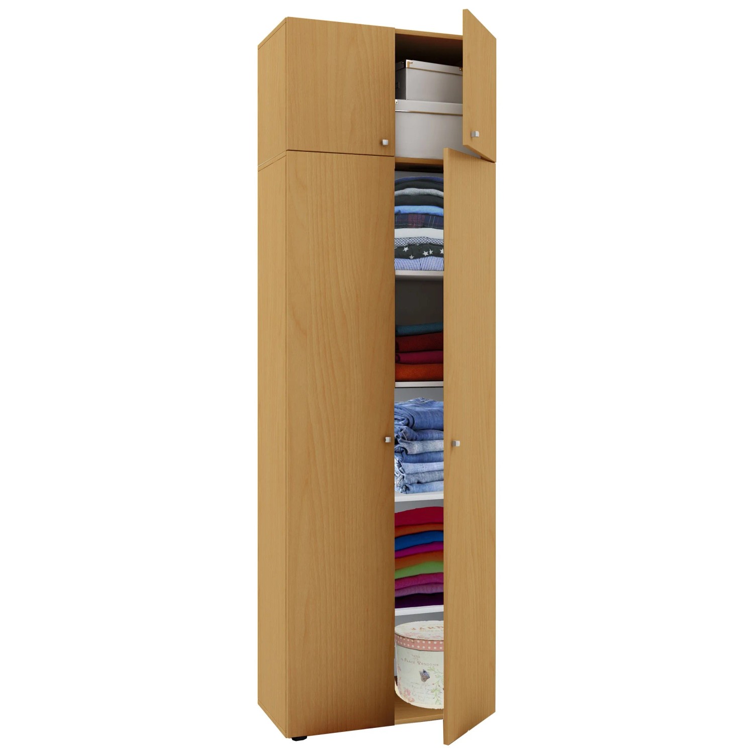Vcm Kleiderschrank Vandol Buche