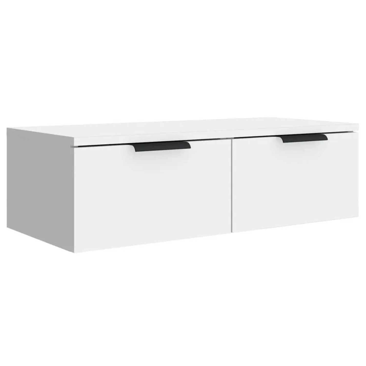 vidaXL Wandschrank Weiß 68x30x20 cm Holzwerkstoff 811394 günstig online kaufen