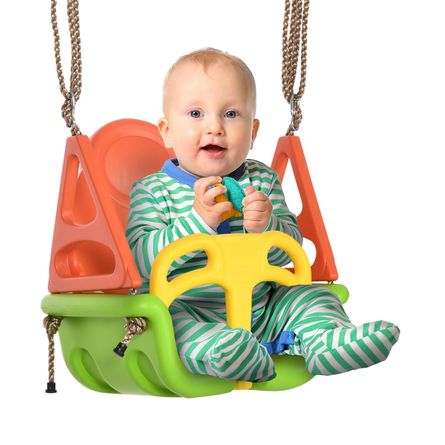 Outsunny 3-in-1 Babyschaukel mit Verstellbarem Seil günstig online kaufen