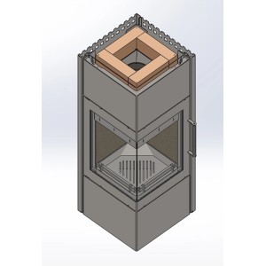 Speichersteine für Kaminofen Royal, Zubehör zur Wärmespeicherung im Kamin.