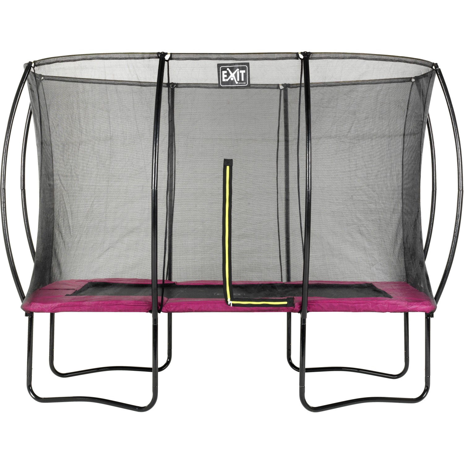 EXIT Silhouette Trampolin 244x366cm - rosa