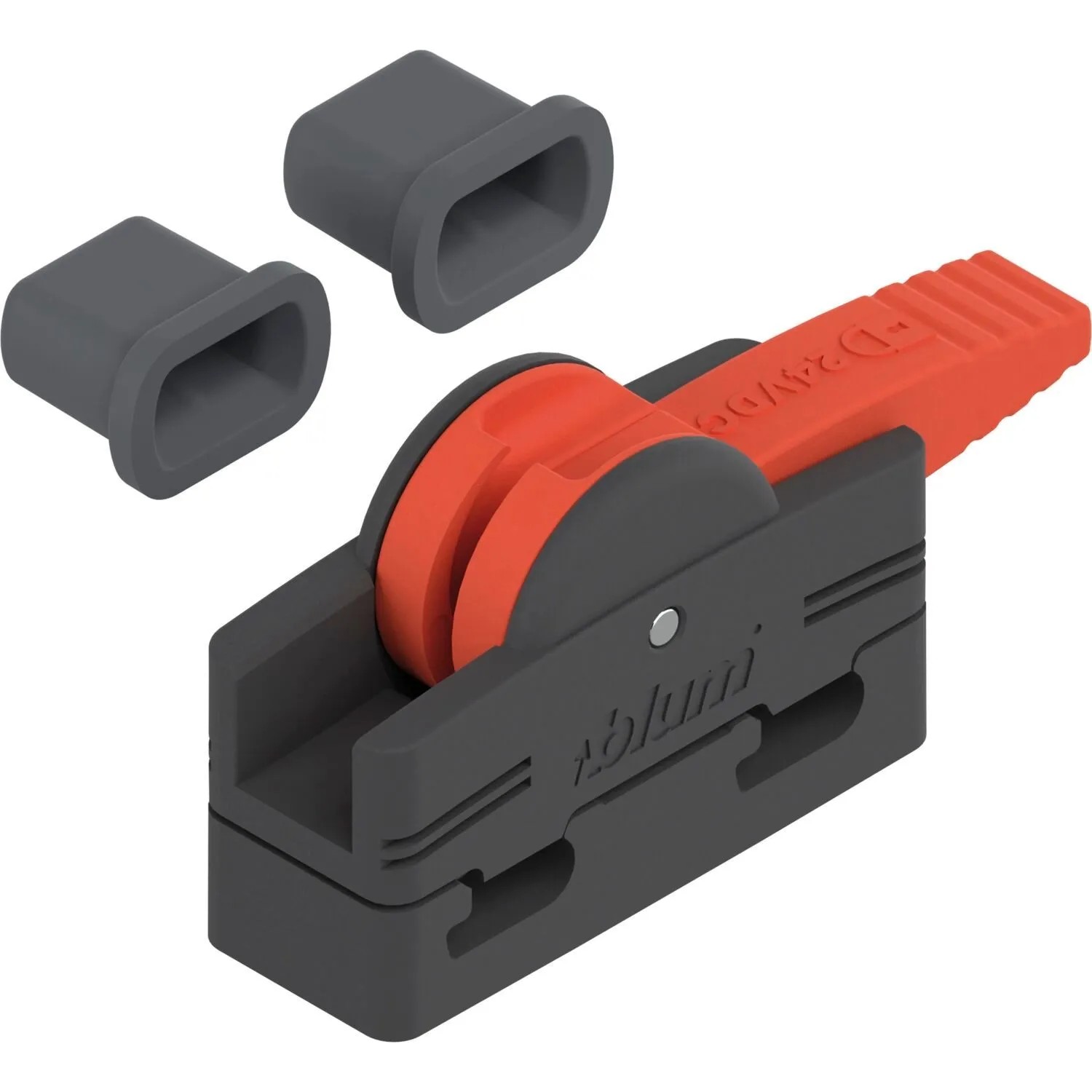 Blum VerBindungsknoten Servo Drive mit Kabelendenschutz 24 V Schwarz