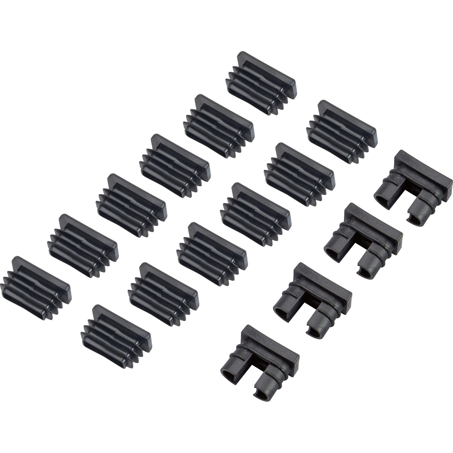 Fußkappen für Gartenmöbel-Set Tapena 16 Stück