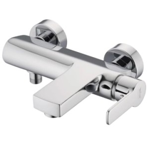 Kronenbach Wannenarmatur Neura 2.0, Aufputz, Chrom.