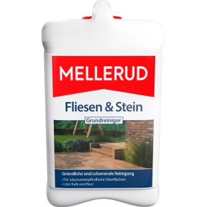 Mellerud Fliesen- und Stein-Grundreiniger, 2,5 l Kanister für Fliesen, Stein und Keramik.