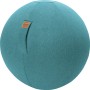 Aquamarin-farbener Sitting Ball Hocker Felt 150 l, ein bequemer Sitzsack für Jugend und Erwachsene.