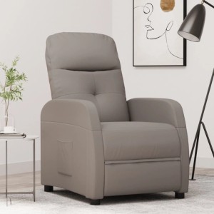 vidaXL Relaxsessel Taupe Stoff 289824