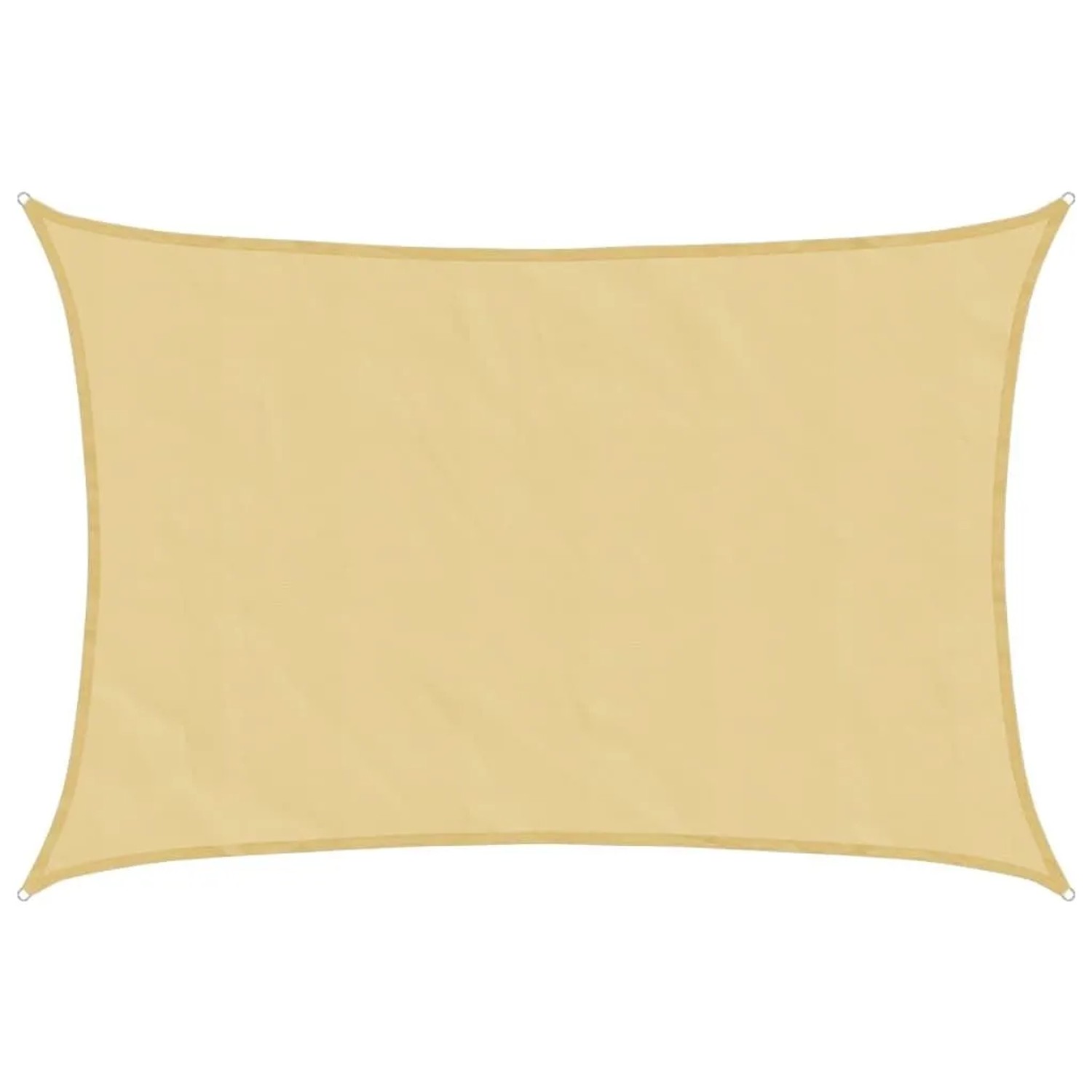 Furnicato Sonnensegel Sandfarbe 25x2 M 100% Polyester Oxford
