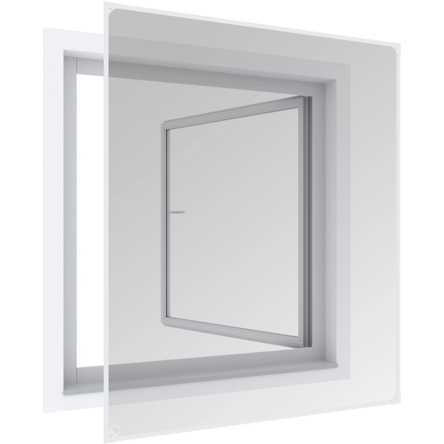 Windhager Magnetfenster Weiß 100 cm x 120 cm