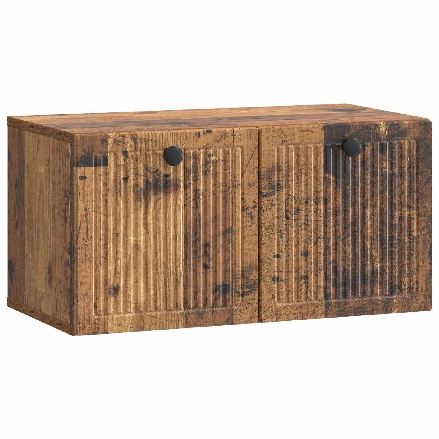 vidaXL Wandmontierter TV-Schrank Altholz 59,5 x 31 x 30 cm 898033