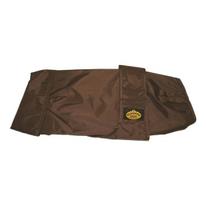 Fashion Dog Regenmantel für Hunde Braun 85 cm