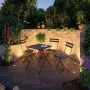 Paulmann Plug & Shine Bodeneinbauleuchte Floor Mini im Garten, warmweißes Licht.