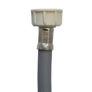 Boni-shop Zulaufschlauch für Waschmaschine, Winkel, 1,5m, 3/4 Zoll IG+IG.