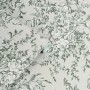 Laura Ashley Vliestapete Picardie Sage mit floralem Muster in Grün- und Weißtönen.