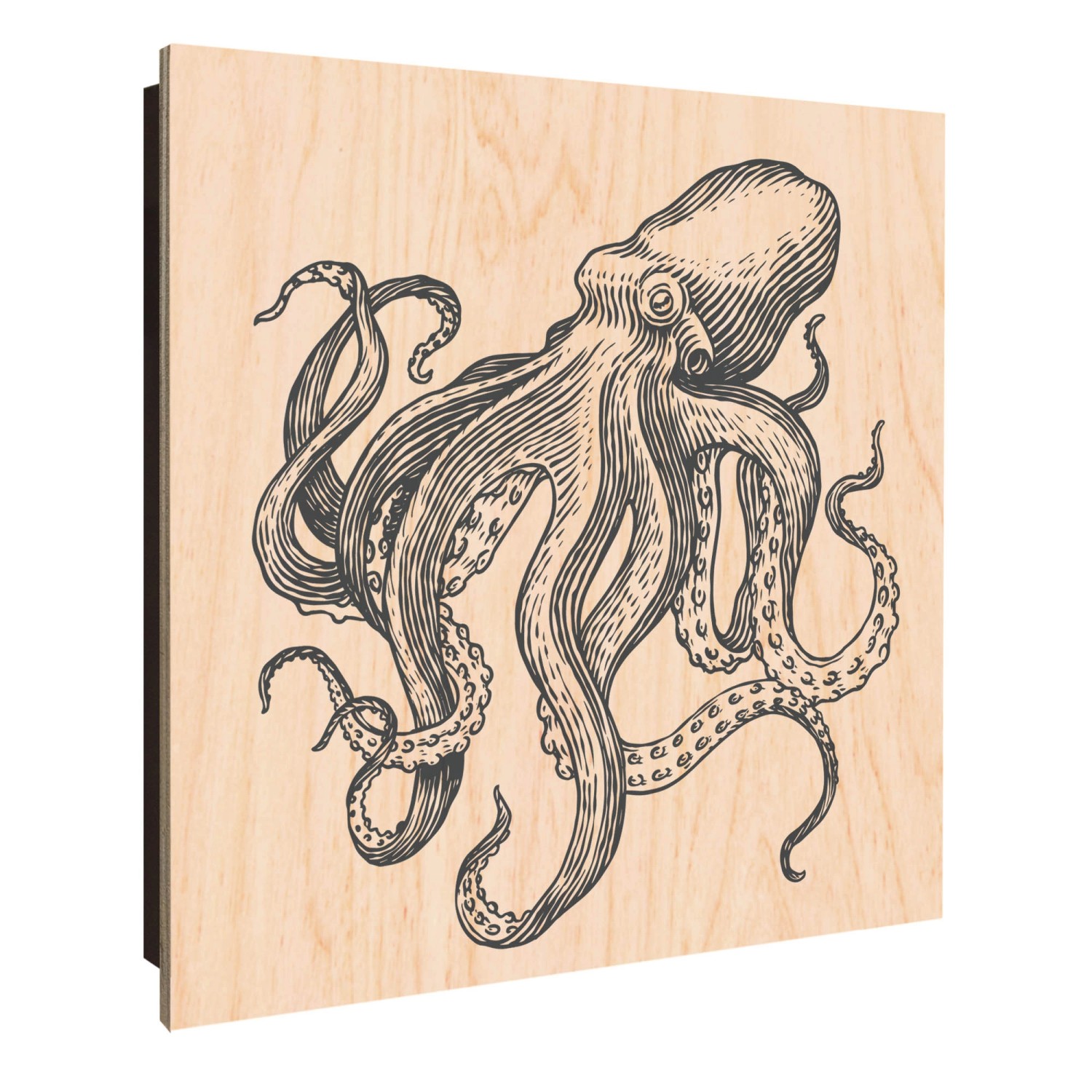 Banjado Großer Schlüsselkasten Holz 30x30cm Schwarz Scharnier Links 50 Hake günstig online kaufen
