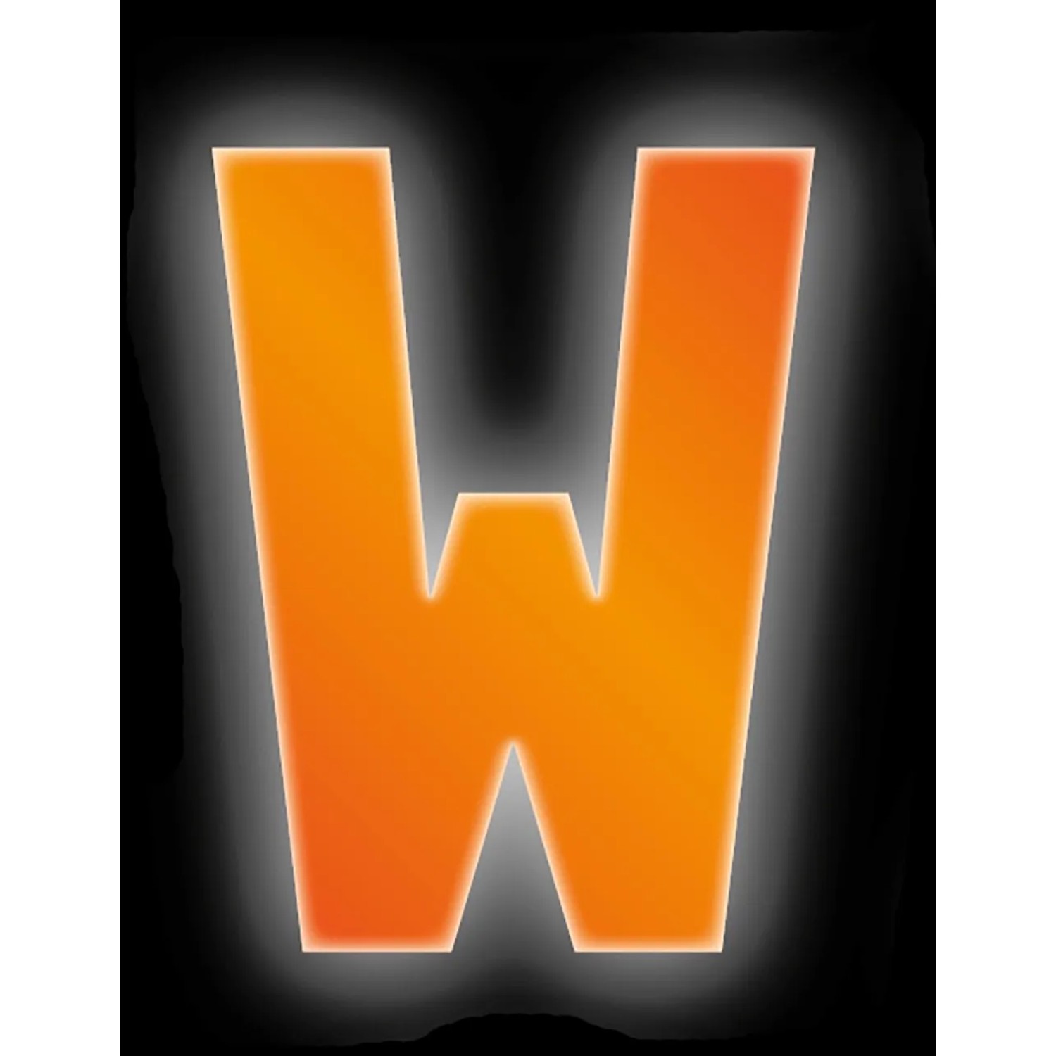 Conacord Klebebuchstabe W Reflektierend 8 cm Orange günstig online kaufen