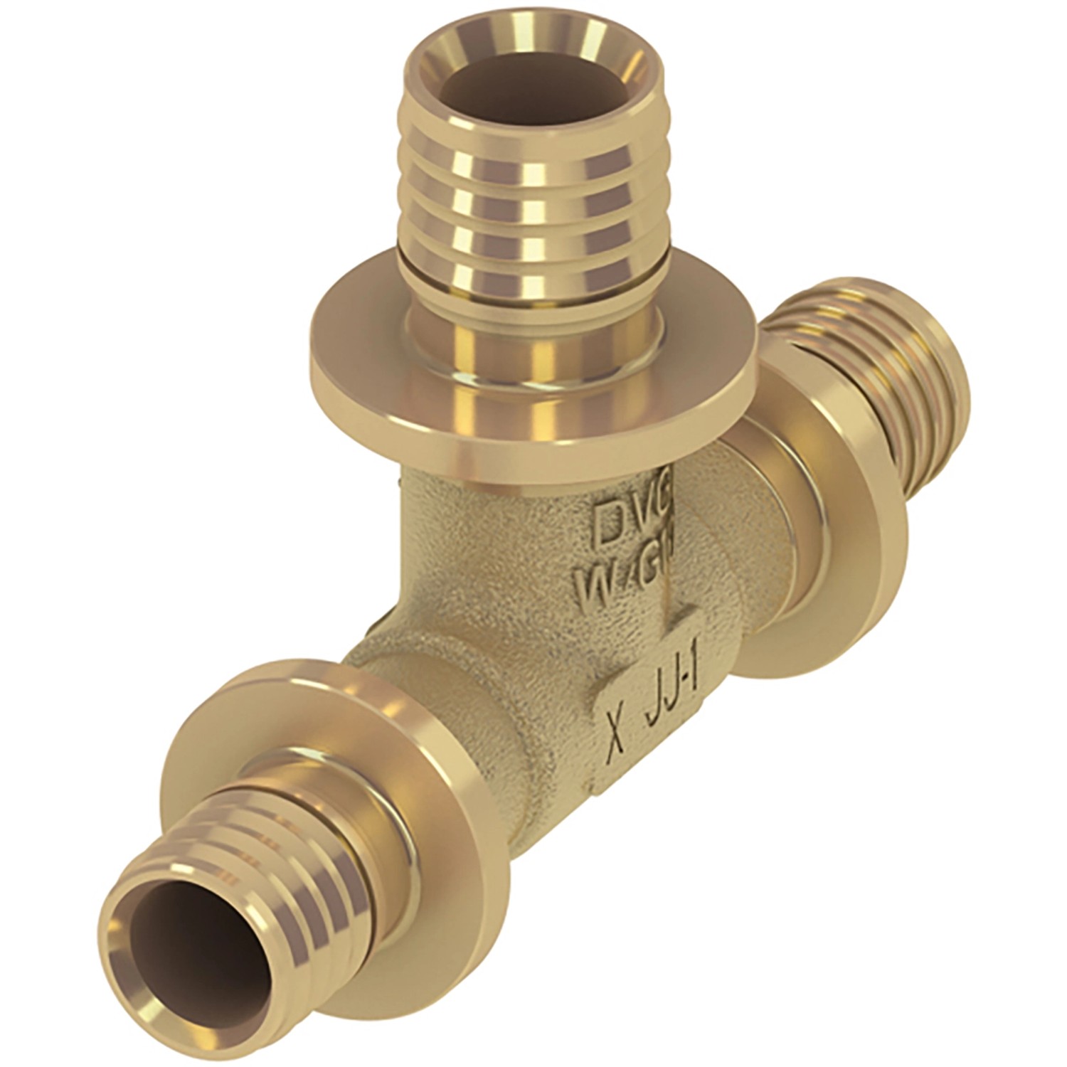 Teceflex T-Stück Reduziert Dim. 20 mm x 16 mm x 20 mm Siliziumbronze